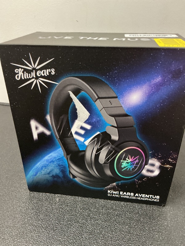 Photo 1 of Linsoul Kiwi Ears Aventus Bluetooth 5.4 Over Ear Headphones,Wireless DJ Studio Monitor Headphones, Dual Dynamic Driver Gaming Headphones with Hybrid ANC, 82H Playtime for Podcast Gaming Guitar