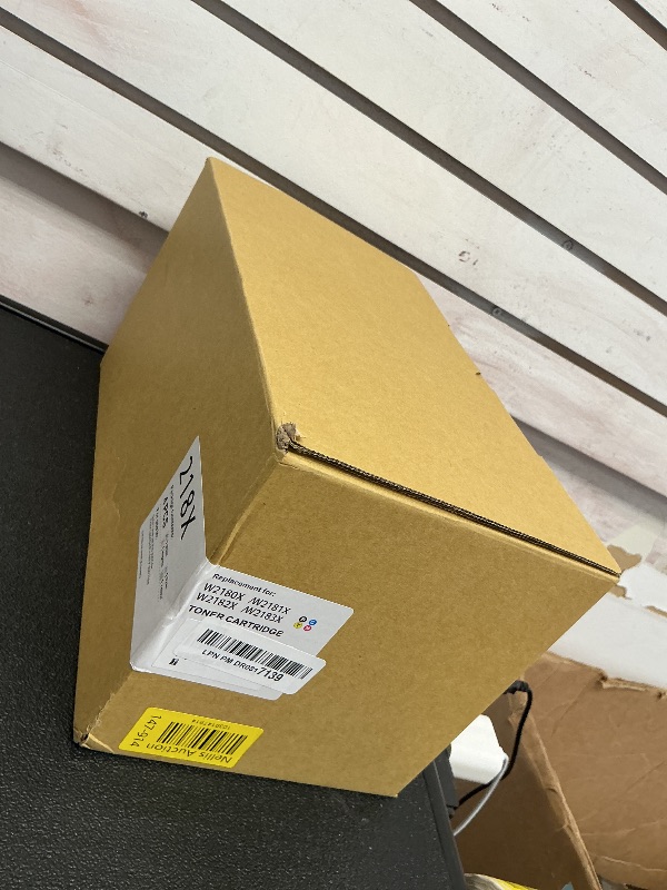Photo 1 of 218X High Yield Toner Cartridge (No Chip) Replacement for HP 218X/218A to Compatible with HP Color Laser Jet Pro 3201dw MFP 3301cdw MFP 3301fdw MFP 3301sdw (4 BK/Y/C/M) W2180/2181/2182/2183X (No Chip)