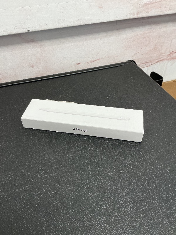 Photo 1 of Apple Pencil (2nd Generation): Device Compatibility Check Required - Pixel-Perfect Precision, Perfect for Note-Taking, Drawing, and Signing documents. Attaches, Charges, and Pairs magnetically.
