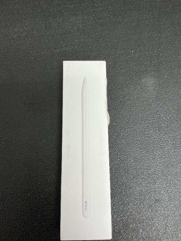 Photo 1 of Apple Pencil (2nd Generation): Device Compatibility Check Required - Pixel-Perfect Precision, Perfect for Note-Taking, Drawing, and Signing documents. Attaches, Charges, and Pairs magnetically.