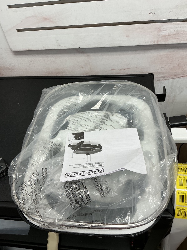 Photo 1 of BLACK+DECKER Electric Skillet, Variable Temperature Control, Nonstick Cooking Surface, Dishwasher Safe, Tempered Glass Lid, 12"x15"
