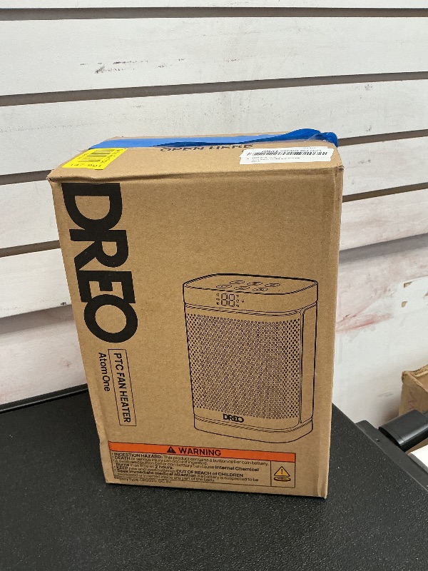 Photo 1 of Dreo Space Heater, 1500W Portable Electric Heaters for Indoor Use, PTC Ceramic Heater for Office with Remote, Thermostat, 70°Oscillation, 12H Timer, 5 Modes, Safe Quiet Room Heater for Bedroom