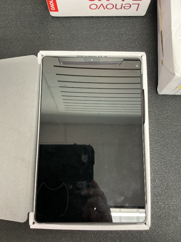 Photo 1 of Lenovo Tab M9-2023 - Tablet - Long Battery Life - 9" HD - Front 2MP & Rear 8MP Camera - 3GB Memory - 32GB Storage - Android 12 or Later - Folio Case Included,Gray