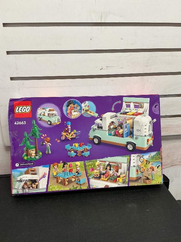 Photo 1 of LEGO Friends Friendship Camper Van Adventure Toy Building Set - Pretend Play Set for Kids, Girls and Boys, Ages 7+ - Gift Idea for Birthday - with 3 Minidolls and Ferret Figure - 42663