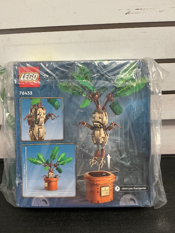 Photo 1 of LEGO Harry Potter Mandrake Figure & Pot Plant Toy, Harry Potter Collectible Gift Idea for Kids, Magical Creature Playset for Room décor, Harry Potter Toy for 10 Year Old Girls, Boys or Any Fan, 76433