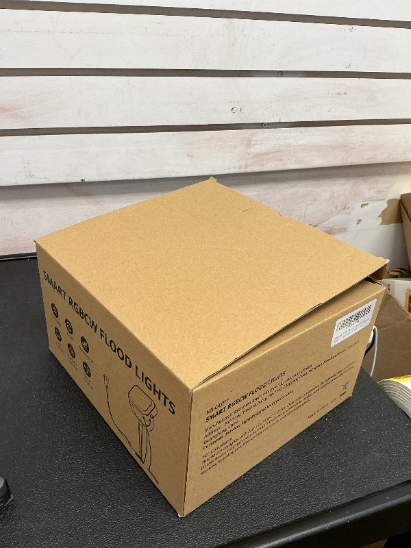 Photo 1 of Nopoor LED Flood Light, RGB Color Changing Flood Lights Outdoor, Smart Low Voltage Landscape Lights with App Control, 2700-6500K, IP65 Pathway Lights for Garden Yards, Holiday Light, Patio Light