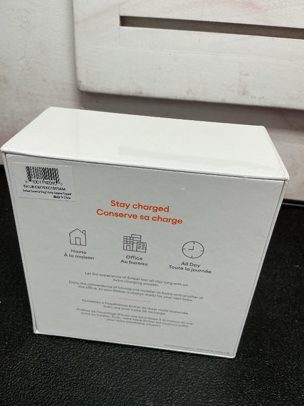 Photo 1 of Ember New Temperature Control Smart Mug 2 Charging Coaster