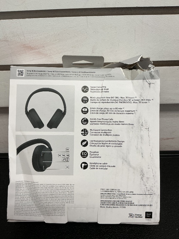 Photo 1 of Sony WH-CH720N Noise Canceling Wireless Headphones Bluetooth Over The Ear Headset with Microphone and Alexa Built-in, Black New