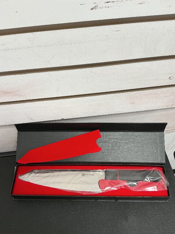 Photo 1 of 8 Inch Chef Knife - 67 Layered Damascus Stainless Steel Kitchen Knife with Ergonomic Handle, Sharp and Durable Knife for Meat & Fish. Japanese Kiritsuke Knife for Home and Professionals