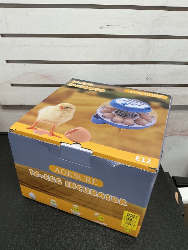 Photo 1 of Incubator for Hatching Eggs12-24 Egg Capacity, Automatic Egg Turner, Temperature & Humidity Control, 360° Viewing for Chicken, Duck and Quail Eggs, Birds (Built-in Candler & Quiet Design)