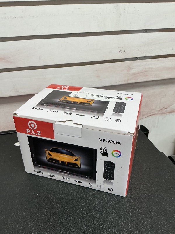 Photo 1 of PLZ 7" Wireless Double Din Car Stereo Apple Carplay Radio QLED Screen for Car, Android Auto, Bluetooth 5.3, Fast Charger, 1080P Backup Camera, 4.2 Channel Outputs 240W, 2 Subwoofer