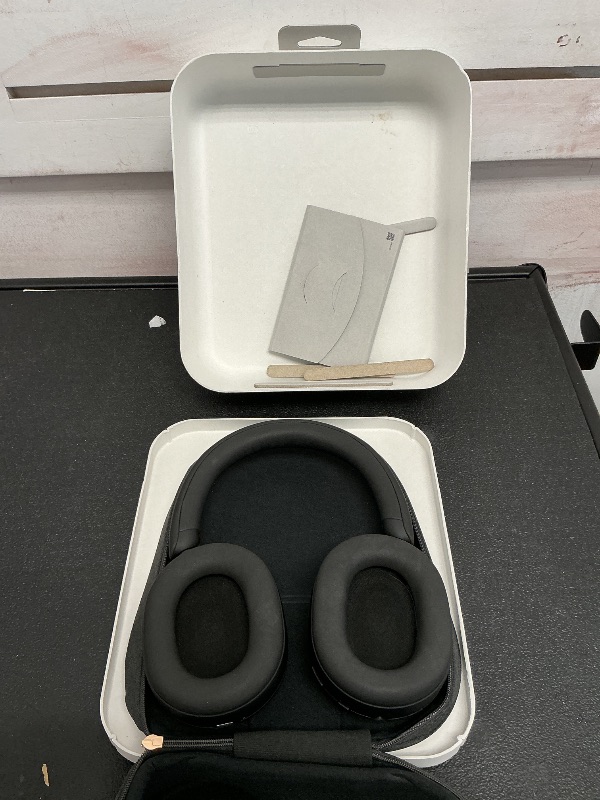 Photo 1 of Sony WH-1000XM5B Noise Canceling Wireless Headphones - 30hr Battery Life - Over-Ear Style - Optimized for Alexa and Google Assistant - Built-in mic for Calls - International Version - Charcoal Black