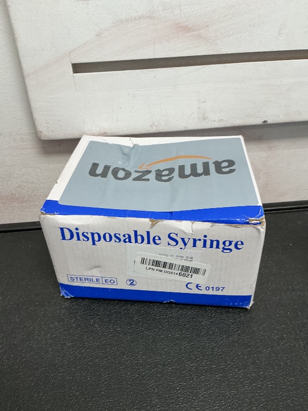 Photo 1 of 100 Pack 1ml with 25 Gauge 1 Inch Luer Lock , Individually Wrapped