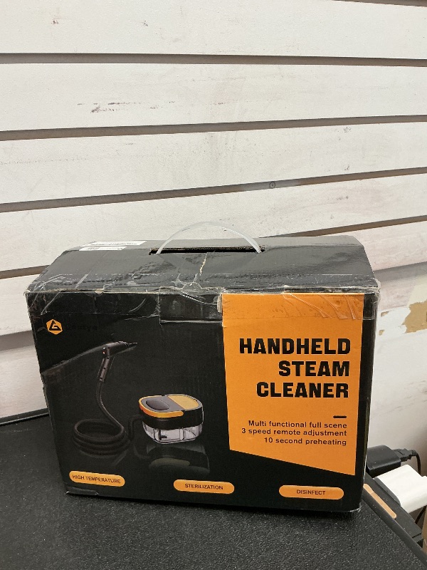 Photo 1 of Steam Cleaner, 3-Level Adjustable Handle, 15s Heat-Up, 1.69 Quarts Tank, Portable Steamer for Cleaning with 11 pcs Accessories, Steam Cleaner for Home for Dirt, Grease, Grout, Tile,Floor,Couch and Car