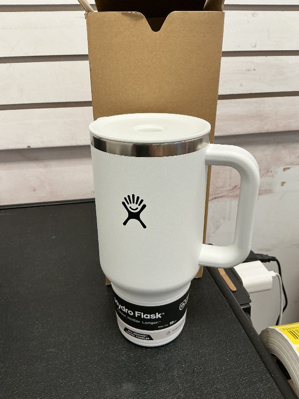 Photo 1 of Hydro Flask All Around Travel Tumbler White 32 Oz
