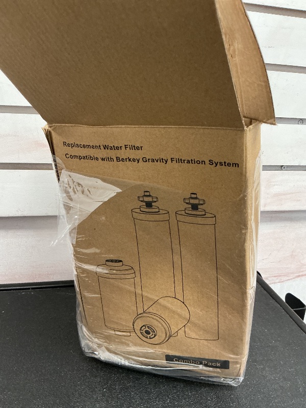 Photo 1 of Gravity Water Filters for Berkey Water Filter Replacement, Replacement for BB9-2® Black Filter & for PF-2® Fluoride Filters Combo Packs, Compatible with Berkey® Gravity Water Filter System, (NSF 42)