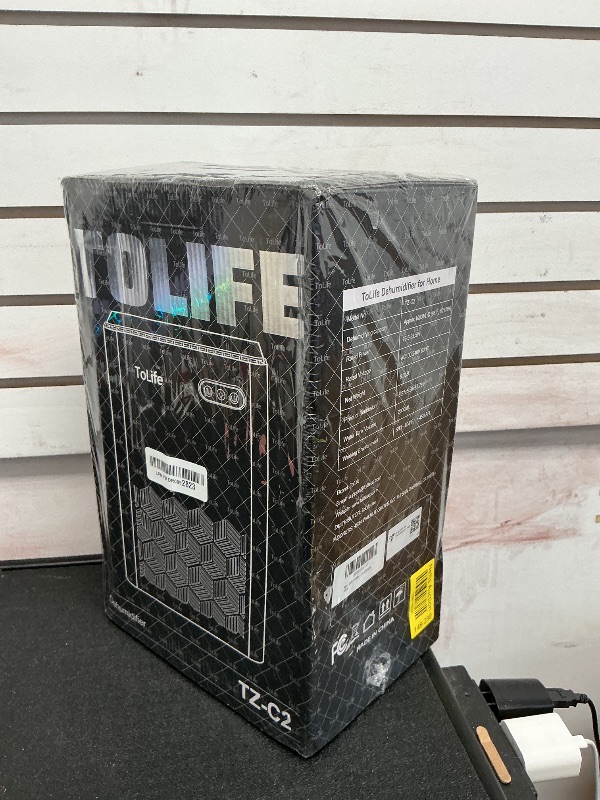Photo 1 of ToLife Dehumidifiers for Home 95 OZ Water Tank, 1000 sq.ft Dehumidifier for Basement Bedroom Bathroom with Auto Shut Off 7 Colors LED Light,White