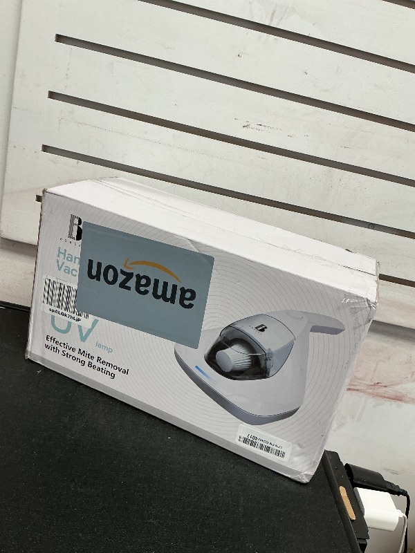 Photo 1 of Mattress Vacuum Cleaner, Anti-allergen Bed Vacuum Cleaner with UV-C Light & Large Pulsating Pad, Powerful Suction & True Hepa Filter for Dust, Pet Hair, UV Bed Vacuum Corded, AP002