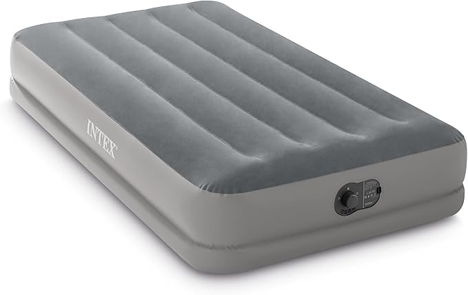 Photo 1 of Intex 64112E Dura-Beam Standard Prestige Air Mattress: Fiber-Tech – Twin Size – Built-in USB Electric Pump – 12in Bed Height – 300lb Weight Capacity
Visit the Intex