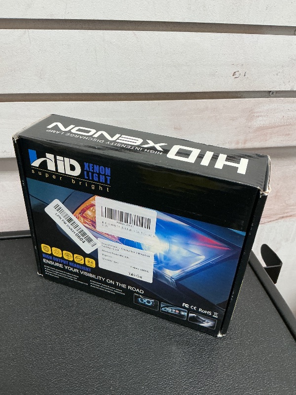 Photo 1 of H4 HID Headlight Bulbs 6000K Xenon White with 55W DC Slim HID Ballast by Yifengshun Super Bright Xenon HID Light Bulb for Auto High / Low Beam (2 Xenon Bulbs + 2 Ballasts)