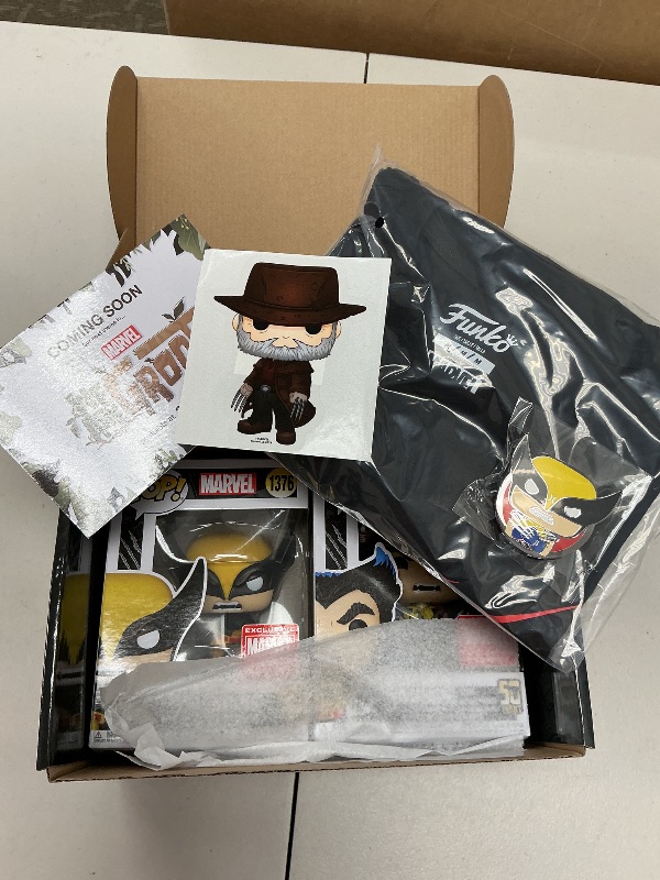 Photo 1 of Funko Marvel Collector Corp Subscription Box: Wolverine 50th Anniversary - M