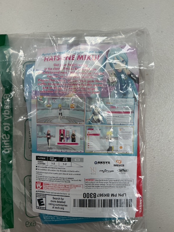 Photo 1 of Fitness Boxing feat. HATSUNE MIKU
