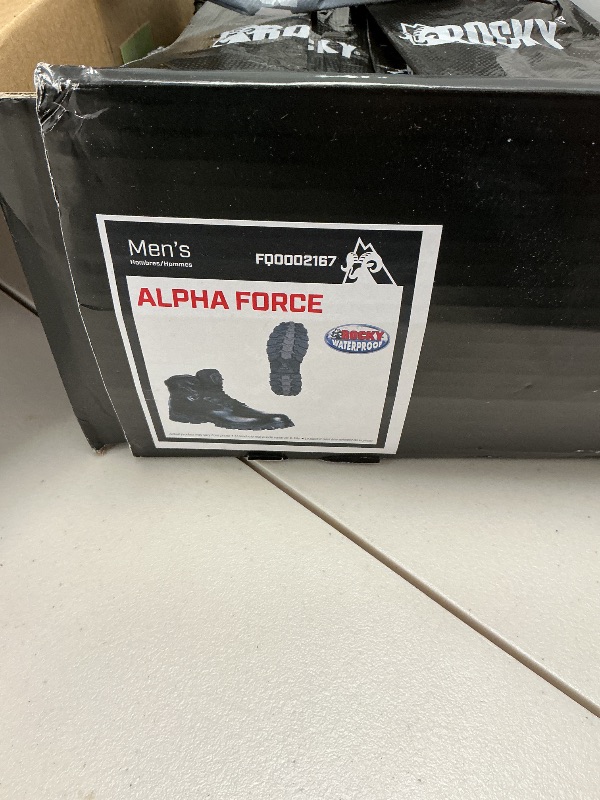 Photo 1 of ROCKY Alpha Force Waterproof Public Service Boot, Black, Size 16(ME)