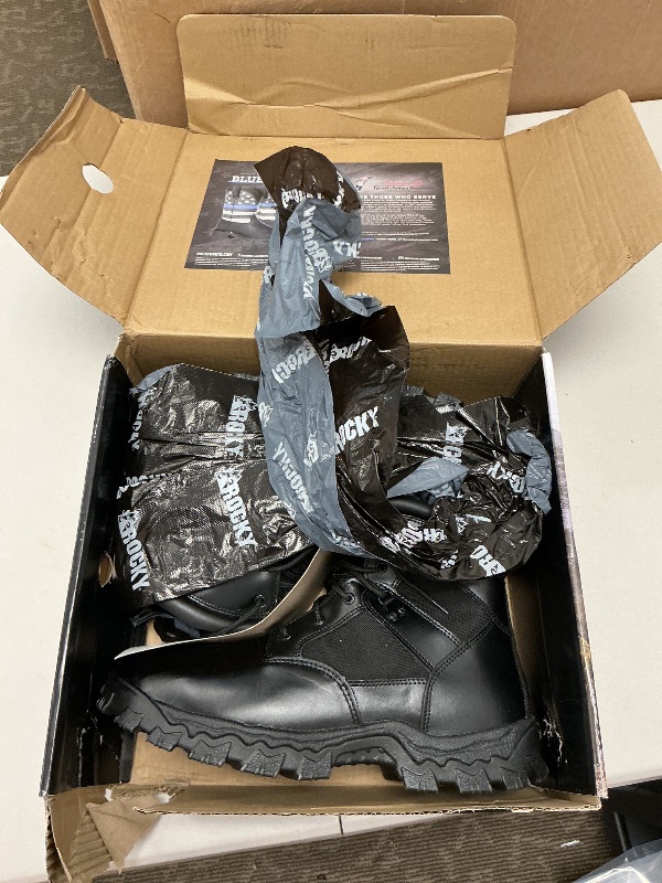 Photo 1 of ROCKY Alpha Force Waterproof Public Service Boot, Black, Size 16(ME)