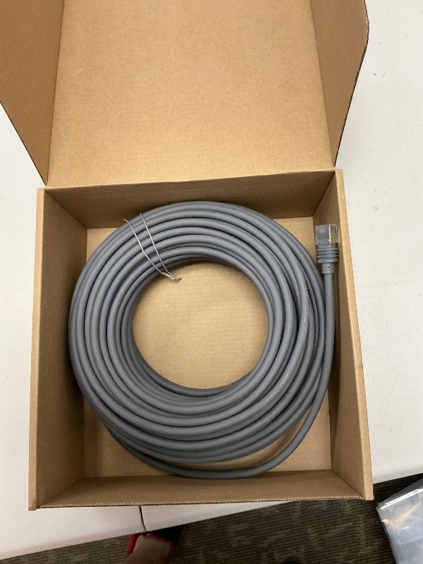 Photo 1 of FORGING MOUNT Starlink Cable100FT, Waterproof Starlink Gen 3 V3 Cable for Starlink Standard Generation 3, Starlink Satellite Replacement Ethernet Cable Extension 100FT(31M) Gray