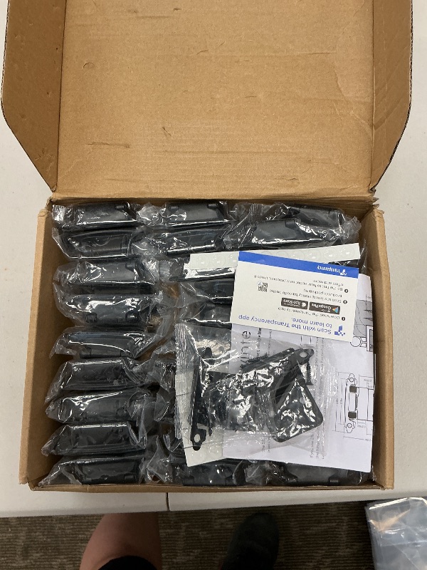 Photo 1 of Ravinte 60 Packs (30 Pairs) 3/8" Inset Matte Black Cabinet Hinge, Self Closing Hinges for Kitchen/Bathroom/Furniture Cabinets & Doors. Decorative Hardware with Door Bumper.