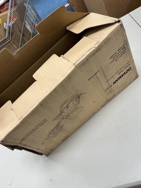 Photo 1 of DOVAMAN Circular Saw, 5.8A 4-1/2" Circular Saw w/Laser, Metal Auxiliary Handle, 6 Blades (4½", 4¾"), Cutting Depth 1-11/16" (90°), 1-1/8" (45°), Ideal for Wood, Soft Metal, Plastic, Tile - MCS01A