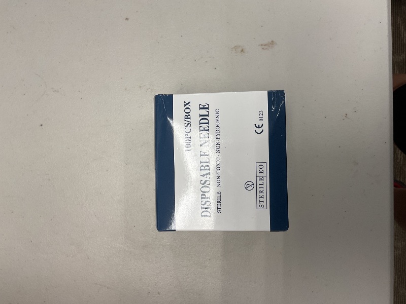 Photo 1 of 100 Pack 18 Gauge 1.2 Inch Industrial Lab Dispensing Accessories, Individually Sealed Wrapped