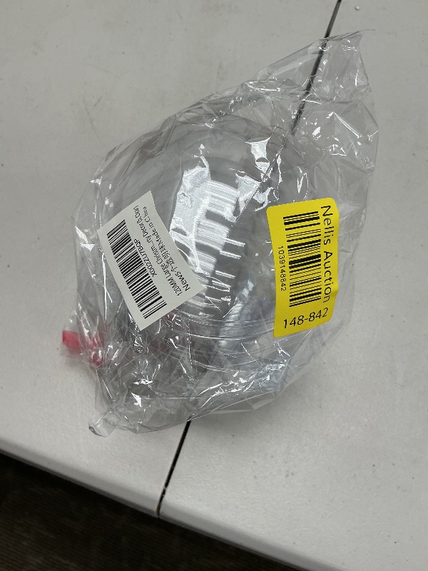 Photo 1 of 120MM Large Christmas Clear Baubles Transparent 5PCS DIY Plastic Ball for Christmas Wedding Decorations Party Decor (5, Clear)