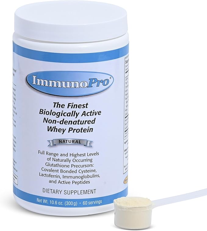 Photo 1 of ImmunoPro The Finest Grass-Fed Whey Protein Powder 300g for Immune Systems Well Wisdom, Clean, Unflavored Whey Protein Powder Concentrate, Grassfed, Non-GMO, Hormone-Free