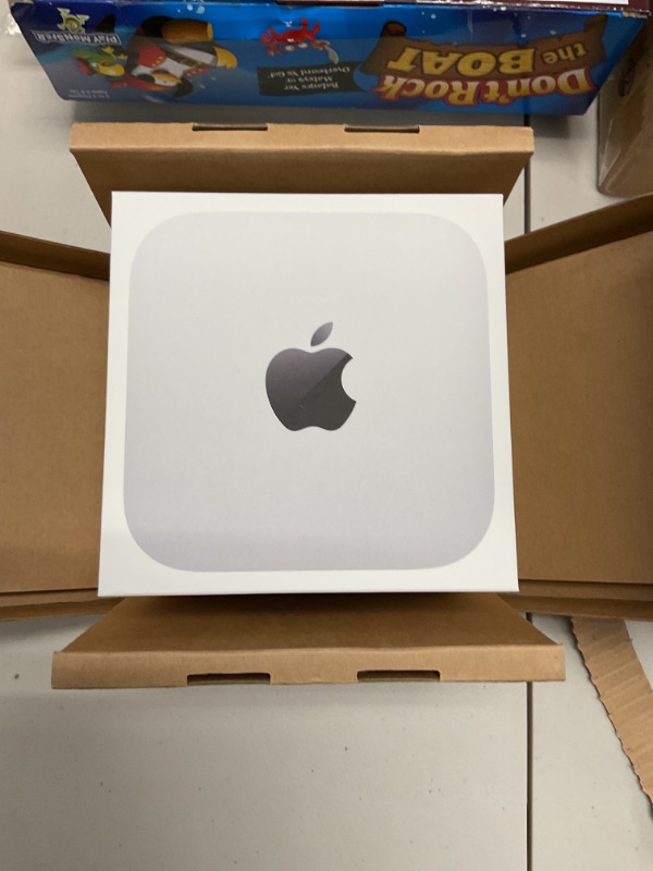 Photo 1 of Apple 2024 Mac mini Desktop Computer with M4 chip with 10?core CPU and 10?core GPU: Built for Apple Intelligence, 16GB Unified Memory, 256GB SSD Storage, Gigabit Ethernet. Works with iPhone/iPad