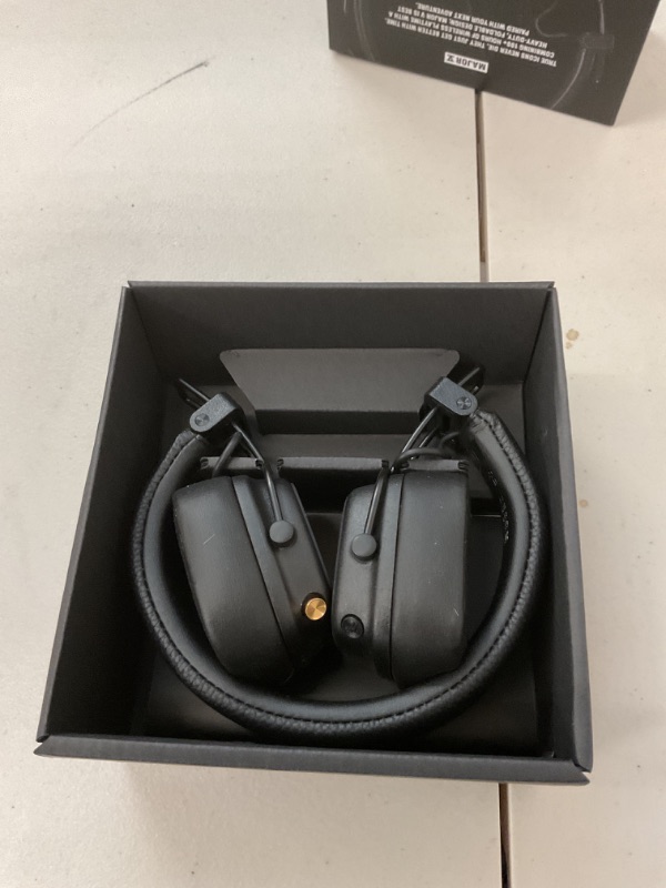 Photo 1 of Marshall Major V On-Ear Bluetooth Headphone, Black