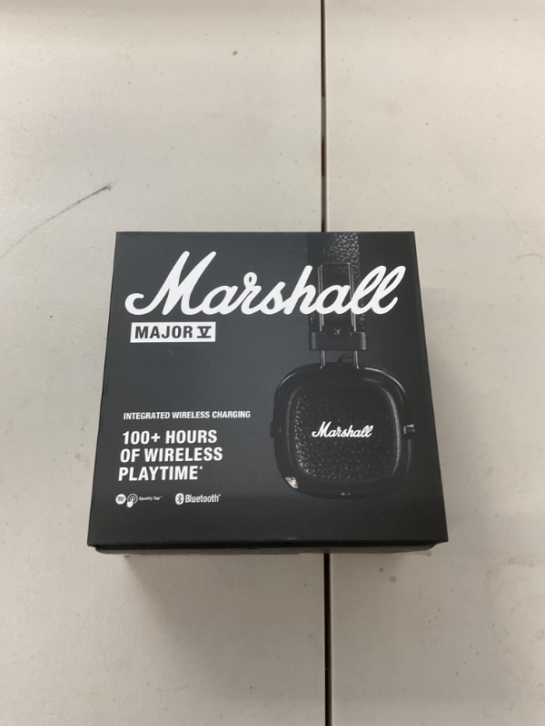 Photo 1 of Marshall Major V On-Ear Bluetooth Headphone, Black