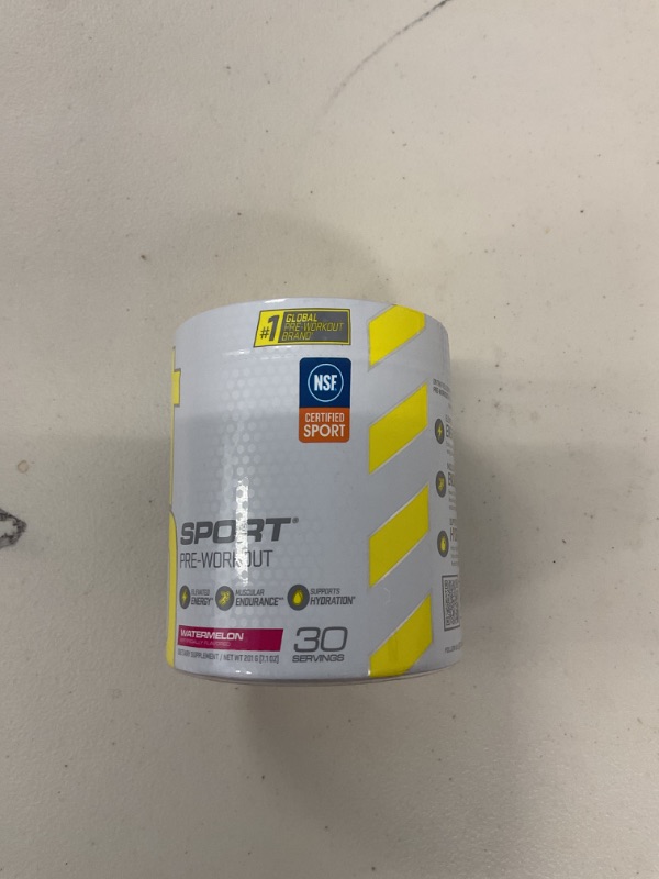 Photo 1 of Cellucor C4 Sport Pre Workout Powder Watermelon - Pre Workout Energy with Creatine + 135mg Caffeine and Beta-Alanine Performance Blend - NSF Certified for Sport 30 Servings