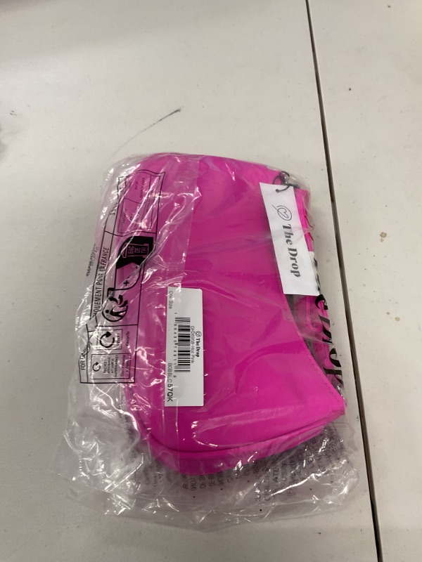 Photo 1 of The Drop Women's Melanie Small Shoulder Bag, Hot Pink Nylon, One Size