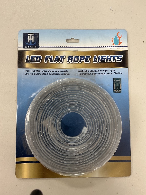 Photo 1 of T-H Marine LED-SM24-B LED Rope Lighting, 24' - Blue
