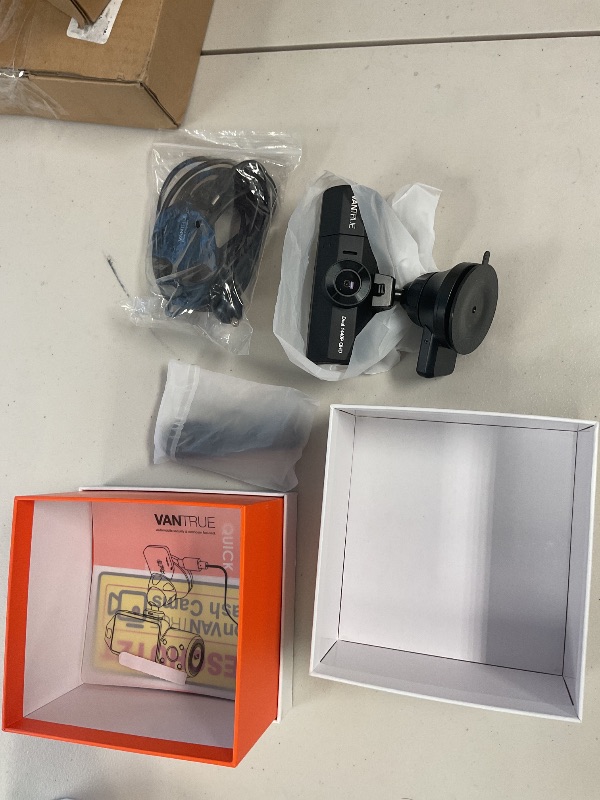 Photo 1 of Vantrue N2S 4K Dash Cam with GPS, Front and Inside Dual 2.5K 1440P, IR Night Vision Uber Car Camera, 24/7 Recording Parking Mode, Motion Detection, 256GB Supported