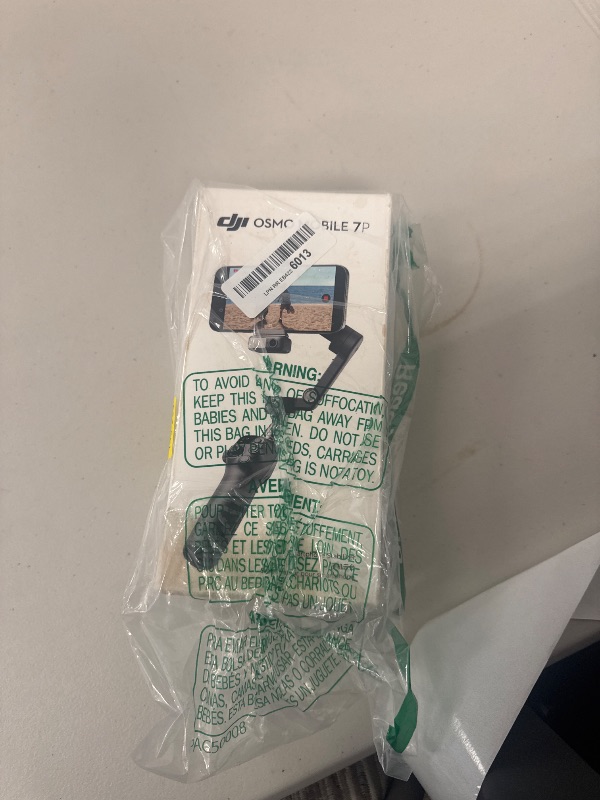 Photo 1 of DJI Osmo Mobile 7P Gimbal Stabilizer for iPhone, Android, Native Tracking, Lighting, 3-Axis Phone Gimbal, Quick Launch, One-Tap Edit, Built-in Extension Rod & Tripod, 10hrs Use, Phone Charging
