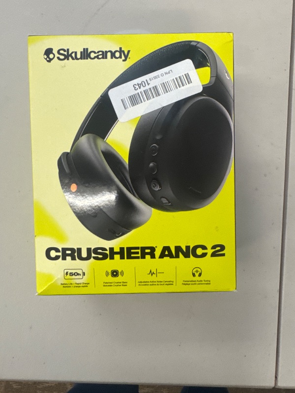 Photo 1 of Skullcandy Crusher ANC 2 - Black (Discontinued from Manufacturer)