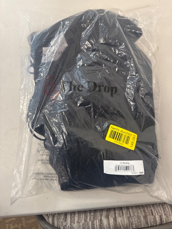 Photo 1 of The Drop Women's Maddie Loose Fit Supersoft Sweater Jogger Black, 2X, Plus Size