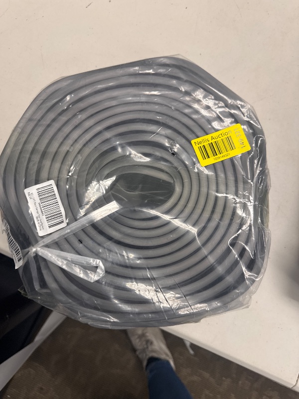 Photo 1 of Jin&Bao Garage Door Bottom Weather Stripping Rubber Seal with T-Ends 5/16" - Protect Your Garage from Weather, Insects, and Dust with Premium Garage Door Draft Stopper?20FT, Black?