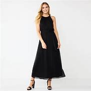 Photo 1 of black long halter dress in size 14 from Nine West 