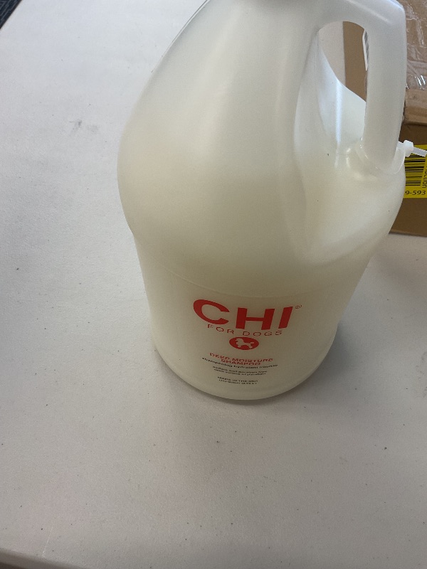 Photo 1 of CHI for Dogs Deep Moisture Shampoo, Professional Quality Dog Grooming Formulas, Gallon (128 fl oz) Size