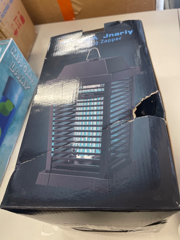Photo 1 of USA Jnariy Bug Zapper Outdoor Indoor, 4200V High Power Electric Mosquito Zapper, Fly Zappers, Mosquito Killer,3 Prong Plug, 5ft Power Cord Fly Insect Killer Trap Lantern