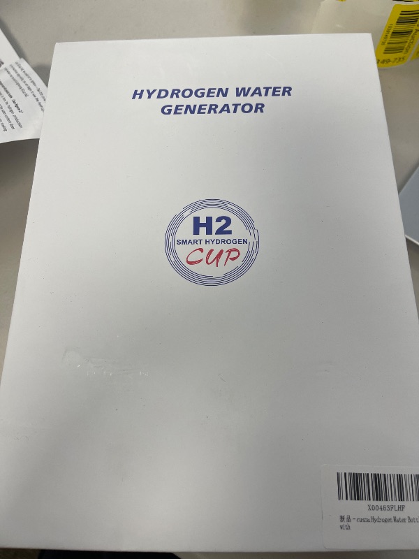 Photo 1 of CUSNA Hydrogen Water Bottle - 3-in-1 Hydrogen Water Generator, Odorless, Over 2800 ppb
