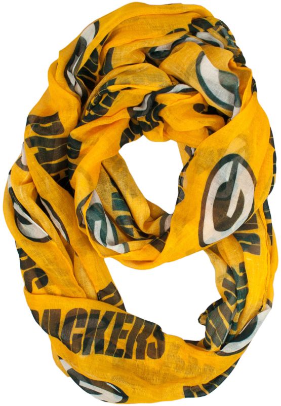 Photo 1 of Green Bay Packers Infinity Scarf - Alternate

